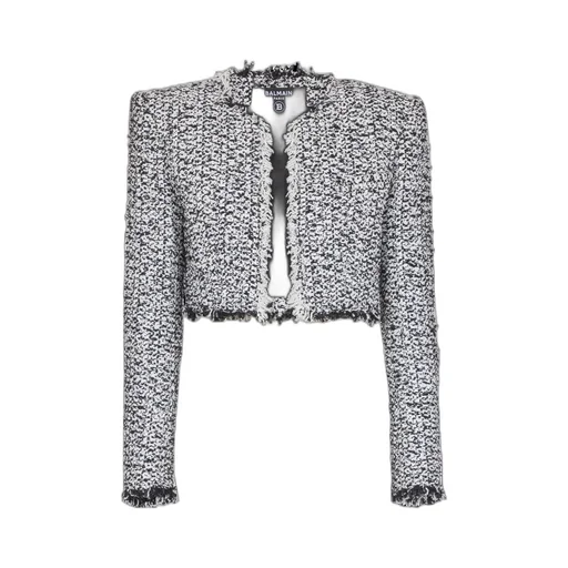 Cropped Tweed Jacket