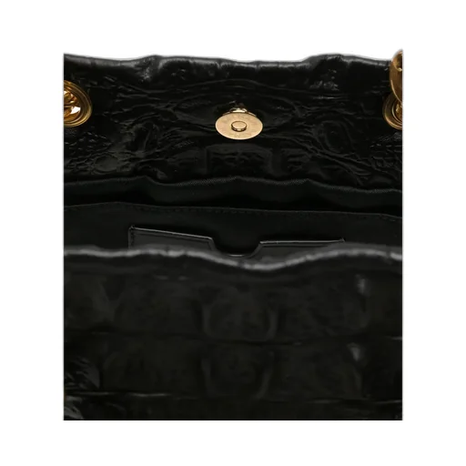 Embossed Top Handle Bag