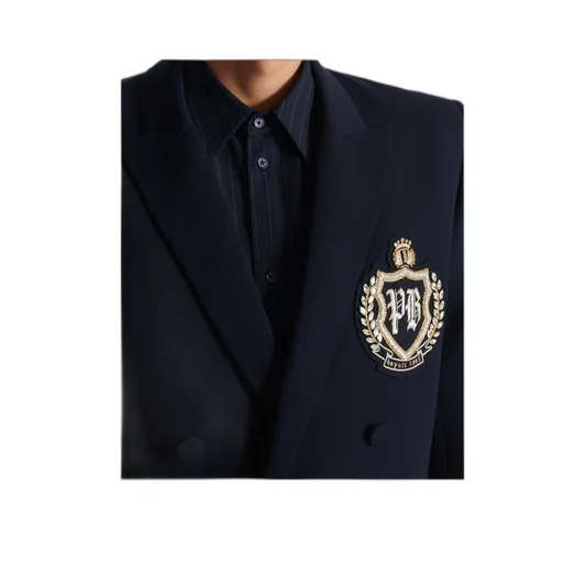 Patch Embellished Blazer
