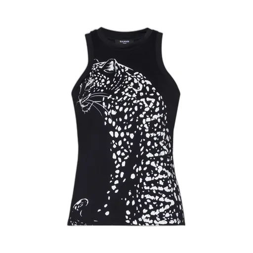 Leopard Print Tank Top