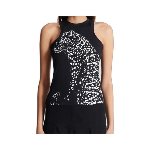 Leopard Print Tank Top