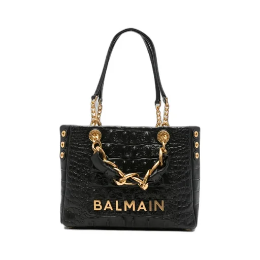 Embossed Top Handle Bag