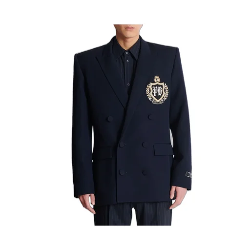 Patch Embellished Blazer
