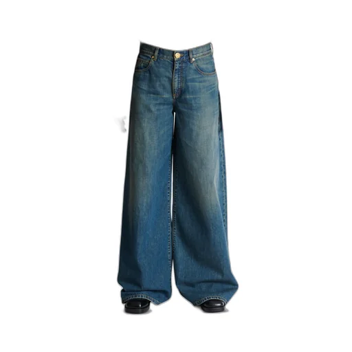 Wide-Leg Jeans