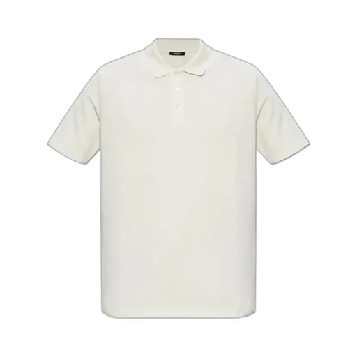 Logo Embroidered Short-Sleeved Polo Shirt