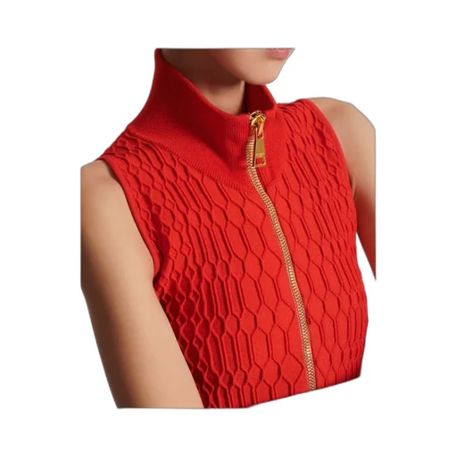 Sleeveless Knitted Top