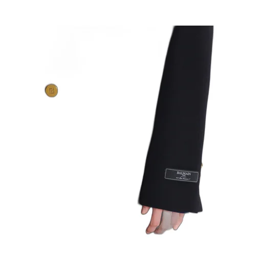 Long Grain De Poudre Wool Coat