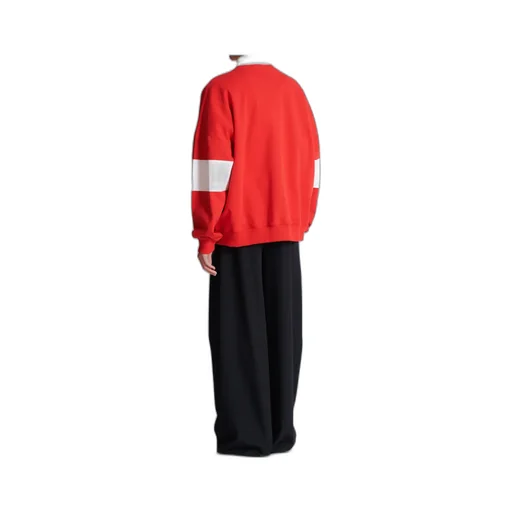 Boxy Balmain College Sweatshirt