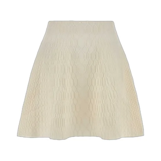 Flared Knit Skirt