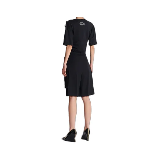 Bermuda Shorts In Grain De Poudre Wool