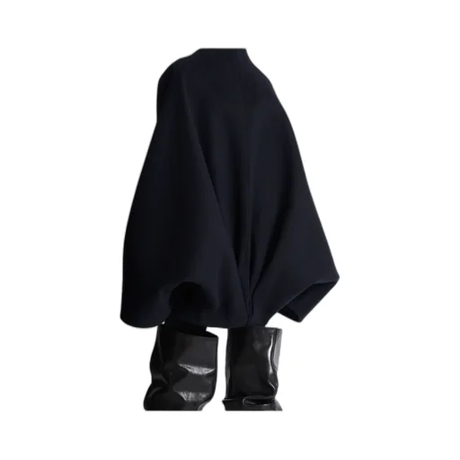 Belted Wide Sleeved Coat