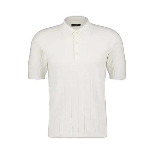 Monogram Knit Polo Shirt