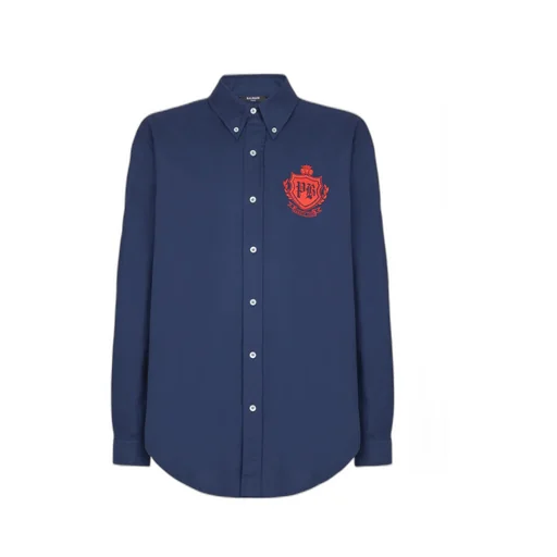 College Emblem Long-Sleeve Shirt