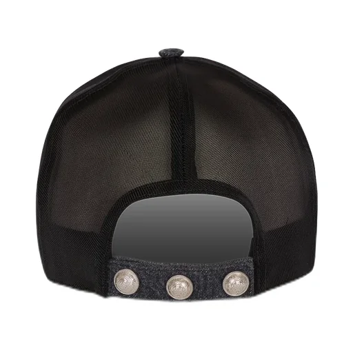 ÉCusson Embroidered Denim Cap