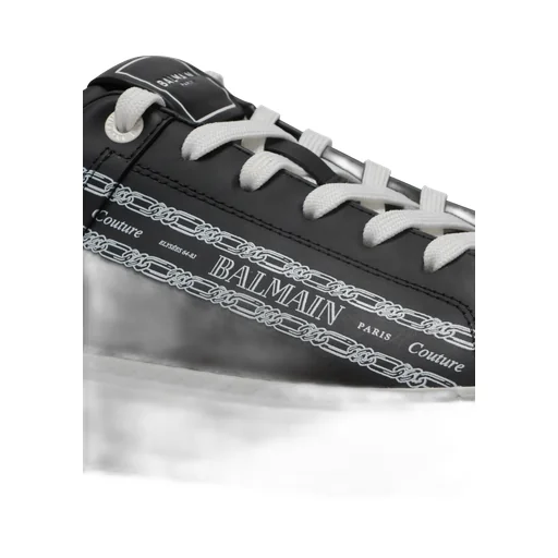 B-Court Printed Calfskin Trainers