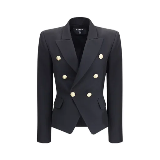 Double-Breasted Wool Jacket