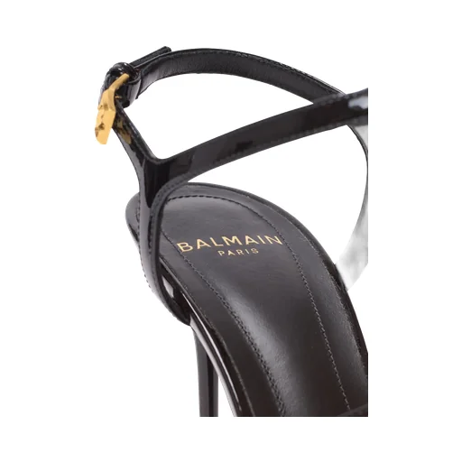 Sync Sandals In Patent Calfskin