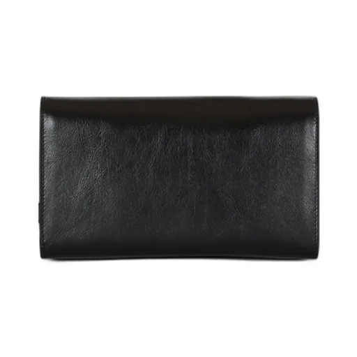 Shuffle Chain Crinkled Effect Wallet