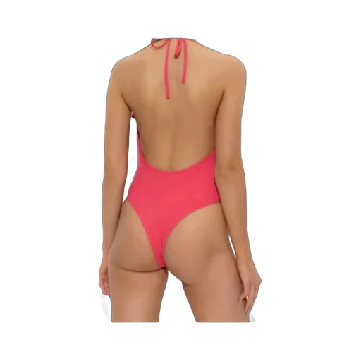 Ruffled Halter Swimsuit