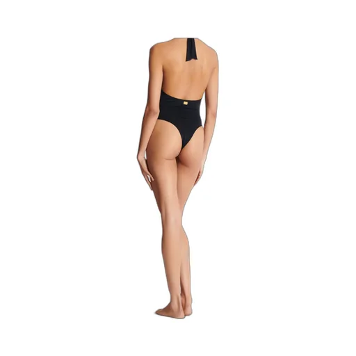 Plain One-Piece Swimsuit