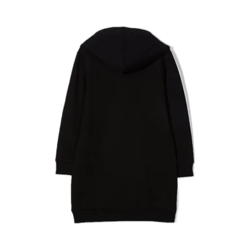 Teen Striped Logo-Embroidered Hoodie Dress
