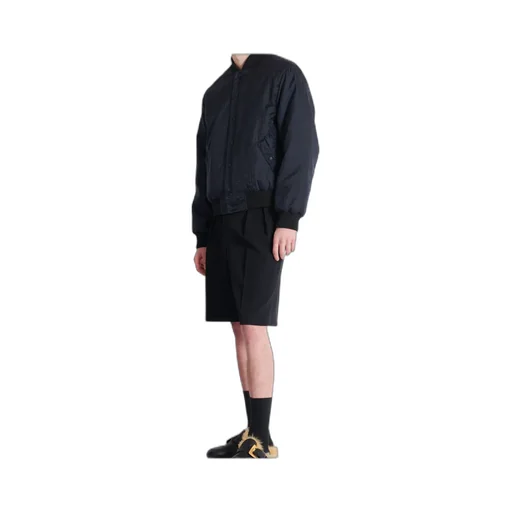 Reversible Printed Bomber Jacket