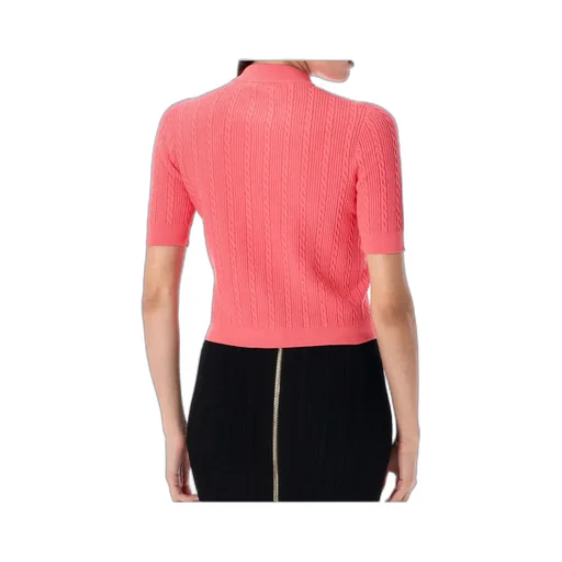 Button Embellished Knitted Cardigan