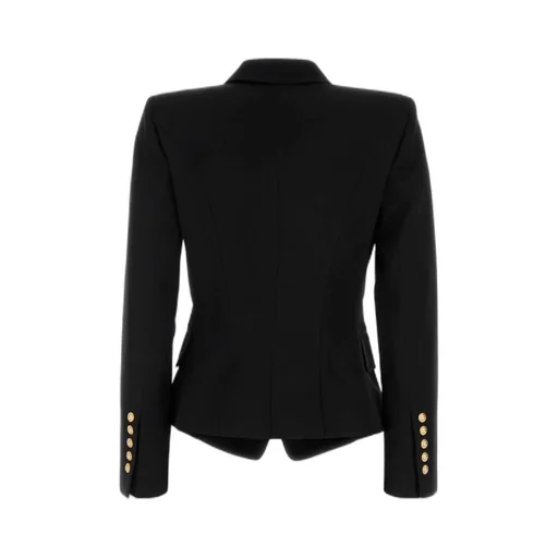 Double-Breasted Long Sleeved Blazer