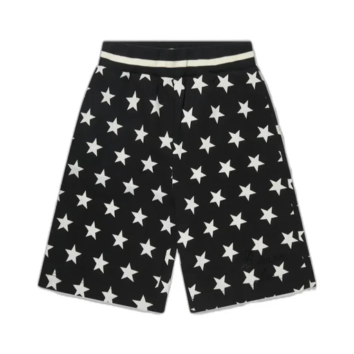 Star Printed Jersey Shorts