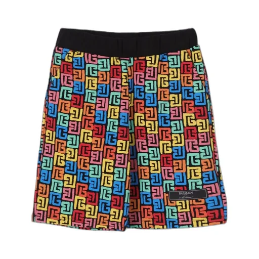 Monogram-Print Shorts