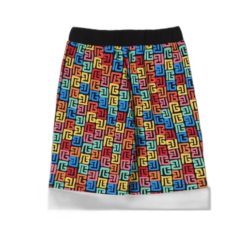 Monogram-Print Shorts