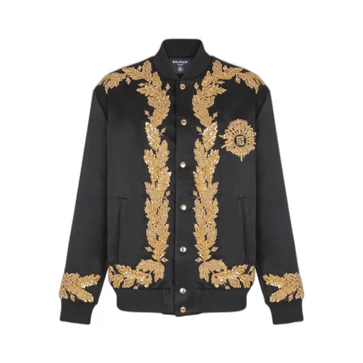Embroidered Bomber Jacket