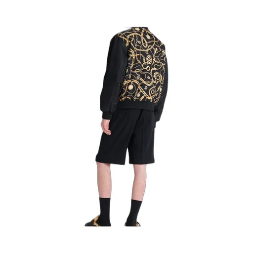 Reversible Printed Bomber Jacket