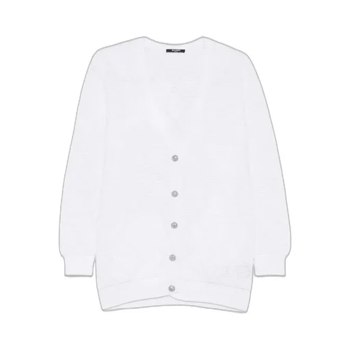 Diamond-Pattern Cardigan