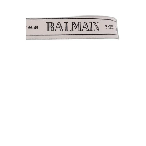 Logo Waistband Side-Slit Skirt
