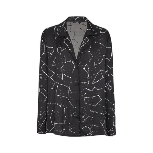 Constellation Embellished Pyjama Shirt