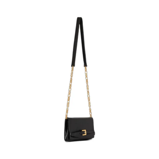 Shuffle Chain Crinkled Effect Wallet