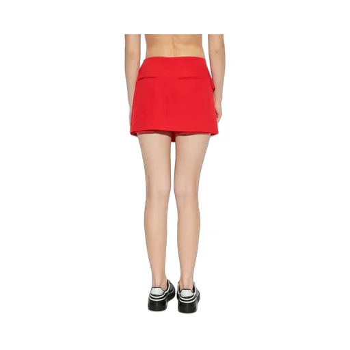 A-Line Tailored Mini Skirt