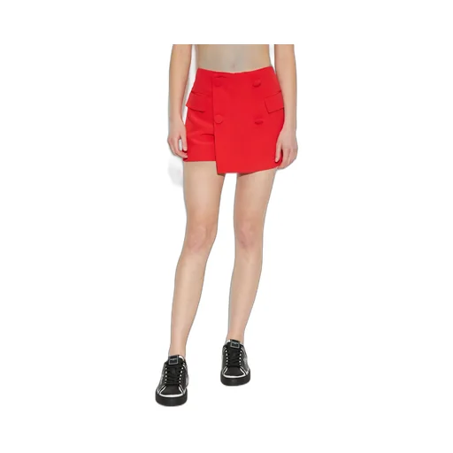 A-Line Tailored Mini Skirt