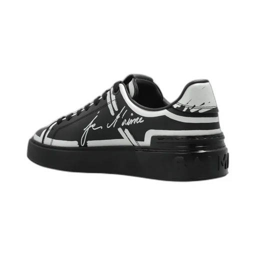 B-Court Lace-Up Sneakers