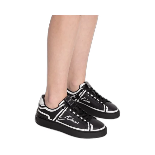 B-Court Lace-Up Sneakers