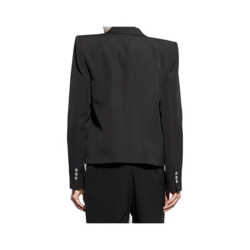 Button Embellished Tailored Jacket