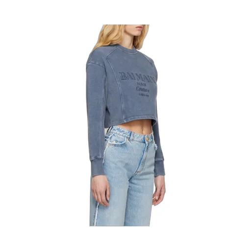 Couture Embroidered Sweatshirt