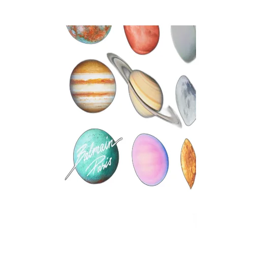 9 Planets Print Pyjama Shirt