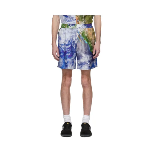 Earth Printed Shorts