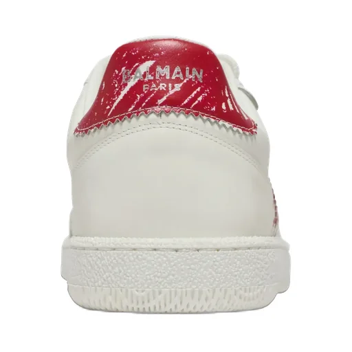Balmain Swan Lipstick Trainers