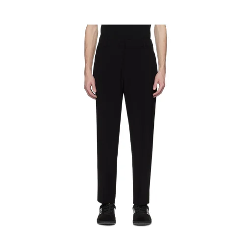 Crepe Straight-Leg Trousers