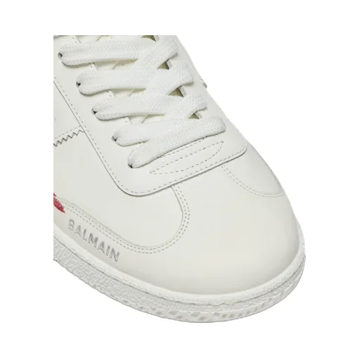 Balmain Swan Lipstick Trainers