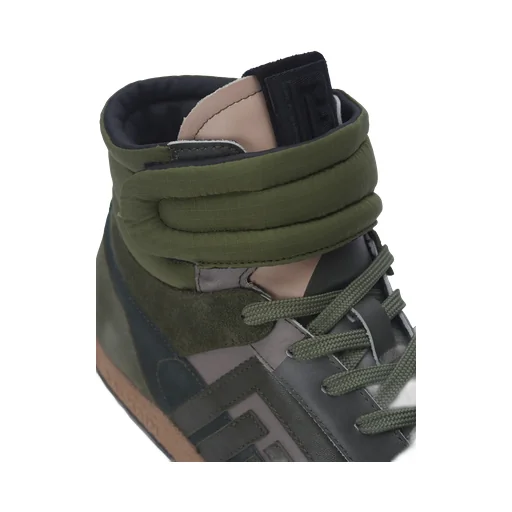 Swan Mid-Top Trainers