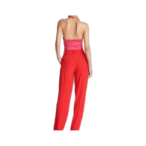 Draped Silk Halterneck Top